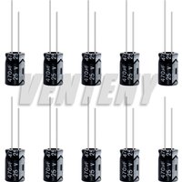 20PCS 470UF 25V 8*12mm 25V 470UF 8*12mm Aluminum electrolytic capacitor
