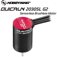 HOBBYWING QUICRUN 2030 SL G2 5000KV 6500KV 7800KV Sensorless Brushless Motor For 1/16 1/18 RC On-Road Racing Off-Road Car Parts