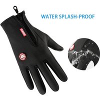 AliExpress NONE Outdoor Cycling Gloves, Bicycles for Warmth and Anti Slip in Autumn and Winter Thermal Sports Cycling Gloves Ski Gloves