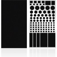 2Sheets LED Light Blocking Stickers Blackout Filters for TV Routers Light Dimming Cover Stickers for Screen Brightness Cover