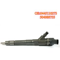 High quality New For 0445110273 Common Rail Fuel Injector 0986435165 for FIAT Ducato IVECO Daily 2.3 D 504088755 504377671