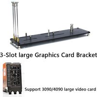 Graphics card support frame 90 degree bogie for 3080/3090/4090 large video card 3-slot GPU card anti deformation frame