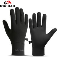 AliExpress nofoxo NOFOXO Winter Outdoor Sports Running Glove Anti-Slip Thermal Cycling Gloves Warm Touch Screen Gym Fitness Full Finger Gloves