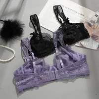 Lace Floral Bras Sexy Lace French Romantic Push Up Brassiere Female Comfort Breathable Beautiful Bras