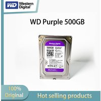 Western Digital WD Purple 500GB 16MB Cache, Surveillance Internal Hard Drive HDD - SATA 6 Gb/s, 3.5" 500GB-WD05PURX reliable