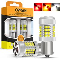 Clignotant LED haute puissance, accessoire de voiture, PY21W BAU15S BA15S 1156 P21/5W 1157, indicateur avant/arrière, ampoule de frein 12V, 2 pièces