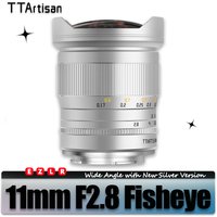 TTArtisan 11mm F2.8 Full Frame Standard Prime Fisheye Camera Lens for Humanity Photography with Sony E Nikon Z Canon RF L Mount