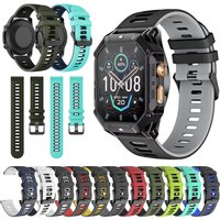 Sports Rubber Strap for HAYLOU IRON N1 Swim Silicone Soft Watchband 22mm for HAYLOU IRON N1 Belt Replacement Accessorie