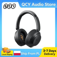 Słuchawki QCY H3S ANC z redukcją szumów -56dB, bezprzewodowe słuchawki nauszne Bluetooth 6.0 Hi-Res LDAC, podwójny przetwornik, 102 godziny pracy