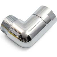 Universal Shower Head Elbow Adapter G1/2 Connections Shower Arm Extension Angle 90° 135° Elbow Hand Shower Top Spray Elbow