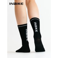 AliExpress INBIKE Cycling Socks Unisex Road MTB Sport Socks Spring Summe Trendy Breathable High-Elasticity Wear-Resistant Mid-Calf Socks