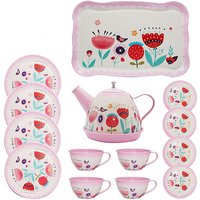 Simulation Tea Set Teapot Kitchen Afternoon Tea Pretend Play Toy Children's Play House Tableware Educational Toys For Girls Kids