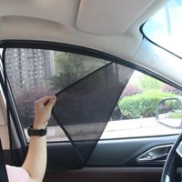 4 PCS Magnetic Design Magnetic Car Sunshade Folding Mesh Material UV Protection Sunshade Anti-UV Blackout