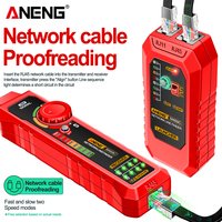 High-precision Network Cable Tester ANENG M469C Smart RJ45 RJ11 LAN Power Cable Line Tracing Measure DC Level Cables Tester Tool