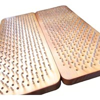 Stable Wooden Yoga Board Portable Sadhu Board Nail Board for Beginners Home Gym Yoga Accessories