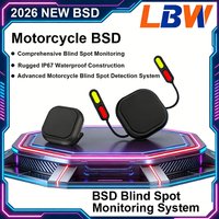 24GHz Radar BSD01 Motorcycle BSD Blind Spot Detection System LED Safety Alert