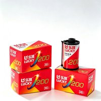 1-10 Rolls 35mm Color C41 Film LUCKY C200 Color Film Upgrade LUCKY ISO200/24° For Kodak Fujifilm 135 Film Camera Expiration:2027
