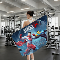 Classic I-Invincible VS Cool Towel Shower Sauna Travel Spa Quick Dry Gym Accessories Soft Large Beach Towels