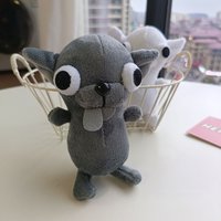 U Plush Keychain Backpack Pendant Ugly Cute Doll Gift Plush Toys School Bag