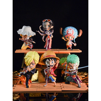 New In-Stock Anime Sea Poacher Character Half-Skull Blind Box Figurine Tabletop Decoration Perfect Holiday Surprise Gift