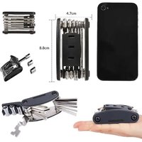 AliExpress NONE 16 in 1 Portable Bicycle Repair Tools Kit Hex Wrench Nut Tire Screwdriver Motorcycle Bicycle Repair Tools