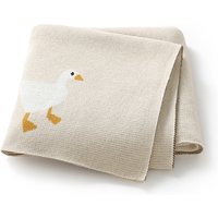 Cartoon Baby Blanket Cute Goose Knitting Newborn Boy Girl Cotton Stroller Bedding Sheets 90*70cm Infant Toddler Receiving Quilts