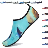2024 Lightweight Aqua Shoes Summer Women Water Shoes Male Swimming Beach Barefoot Quick-Drying Fishing Sea Shoes Big Size 48-49