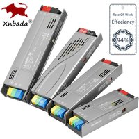 Transformateur d'éclairage d'alimentation LED 60W 100W 200W 300W 400W AC170-264V à DC12V/24V, adaptateur pilote pour bandes lumineuses LED