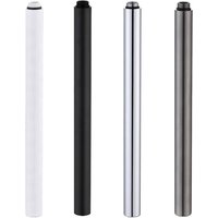 New Stainless Steel Shower Extension Rod Round 30cm Extension Tube Bathroom Accessories