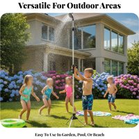 Telescopic Shower Adjustable Height Tripod Shower Plastic Corrosion-Resistant for Pool