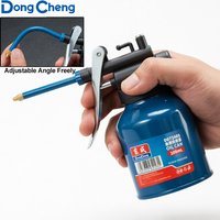 Metal Oil Can 250ml With Copper Nozzle,Long Spout Lubricating Oil Pot,Portable Grease Dispenser For Car,Bike,Machine Repair Tool