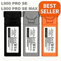 Bateria do drona L900 Pro SE 7.4V 2200MAH Lipo do drona L900 Pro Se Max Quadcopter Oryginalna Bateria Czarny Szary Pomarańczowy