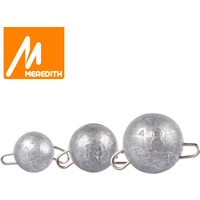 MEREDITH Hook Aggravated Jig Head 2g-18g Deep Water Bullet Weight Soft Lure Baits Fishing Pendant Fishing TackleS