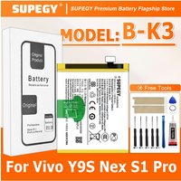 SUPEGY Brand New B-K3 Replacement Battery For Vivo Y9S Nex S1 Pro/ S1-E2/ Y51/1920