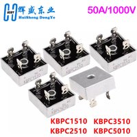 KBPC1510 KBPC2510 KBPC3510 KBPC5010 15A 25A 35A 50A 1000V Diode Bridge Rectifier kbpc5010