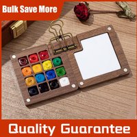 Travel Paint Palette Pocket Artist Watercolor Set Mini Watercolor Palette Set Portable Watercolor Set for Watercolor Painting