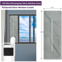 1pc Portable Air Conditioner Sealing Accessories For Window Baffle Sealing Cloth For Household Use Easy Installation