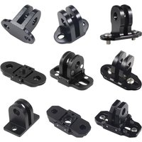 2pcs Mini Tripod Mount Adapter M3 Mounting Screw for GoPro 13 12 DJI ACTION 5 Insta360 X5 Pocket 3 Camera Cage Rig Monitor Hoder