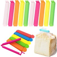 10/20pcs Sealing Clips Moisture-Proof Fresh-Keeping Snack Bag Sealer Clamp for Plastic Bags Reusable Kitchen Accessory TMZ