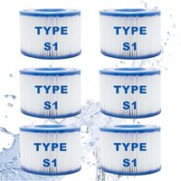 Type S1 Spa Filter Replacement Cartridge for Intex PureSpa 29001E 28403E 28443E, 28407E Hot Tub Pool Swimming Pool Pump Filters