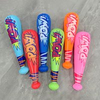 6 stücke Aufblasbare POW Baseball Bat Interaktive Unterhaltung Und Team Jubeln Party Liefert Bunte Karneval Party Geschenke