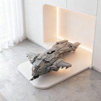 1884pcs MOC TC Pelican Dropship Halo Space Model Building Blocks Architecture Assemble DIY Toys Christmas Gifts Creative Idea
