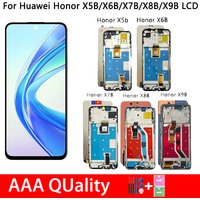 X7B X8B X9B Display Frame For Huawei Honor X7b X8b X9b LCD CLK-LX1 LLY-LX1 ALI-NX1 Display Screen Touch Digitizer Assembly