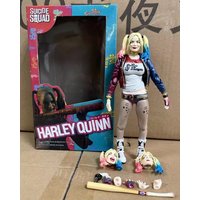 Anime Movie Suicide Squad Harley Quinn Joint Mobility Action Figures PVC Model Statue Toys Doll Desk Decor Gifts