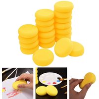 1-20pcs Ceramic Sponge Round Shape Throwing Water Absorbing Foam Pottery Sculpture Ceramic Foam Cleaning Tools Accessories