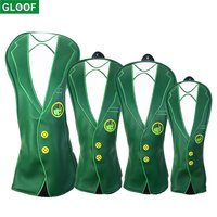 GLOOF golf club head cover high quality club full set Hybrid Head Covers Set golf head cover driver wood iron putter head cover