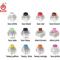 Kailh Box Mechanical Keyboard Switch White red brown jade navy silent pink/brown Compatible Cherry MX 3pins Switch Wholesales