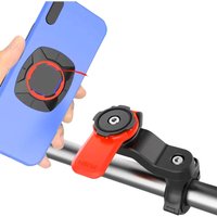 AliExpress NONE Phone Holder Rearview For Motorcycle Handbar Mirror Mount Support Shock-resistant Bicycle Scooter Bike Security Quick Lock Stand