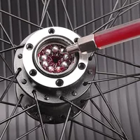 AliExpress NONE Bicycle aluminium alloy grease gun Aluminium alloy mountain bike bearing hub lubrication injector Cycling maintenance tool