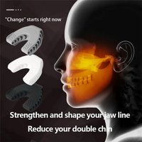 Jaw Exerciser Neck Toning Jawline Exercise Face Muscle Trainer V Shape Faceshape Fitness Resistance Levels Double Chin Reducer